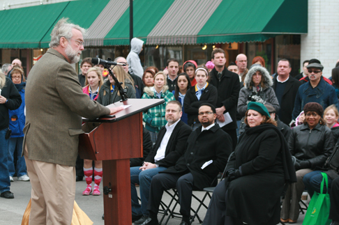Downer Bridge ceremony