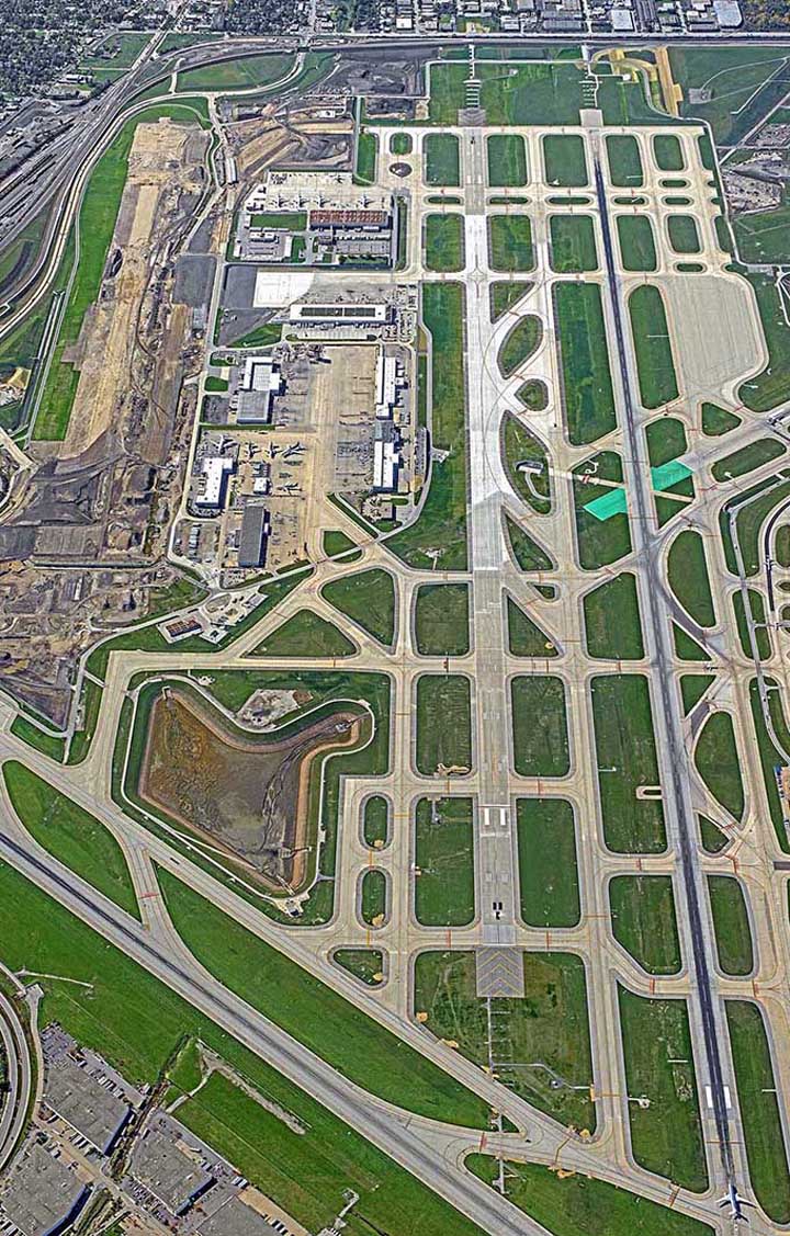 O’Hare Airport’s Runway 10C-28C
