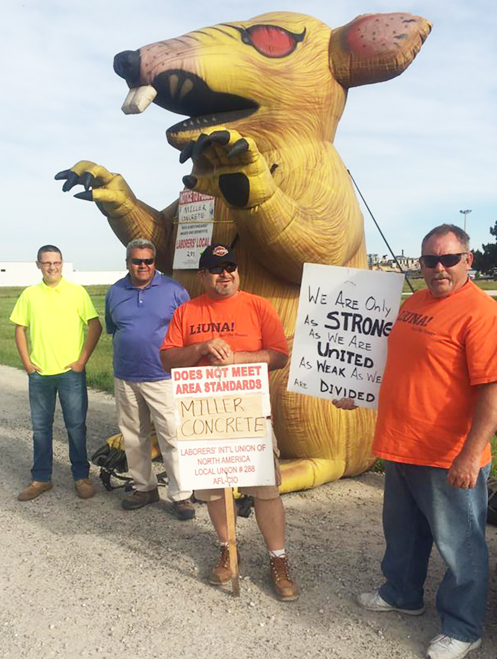 Laborers' Local 288 and Scabby the Rat