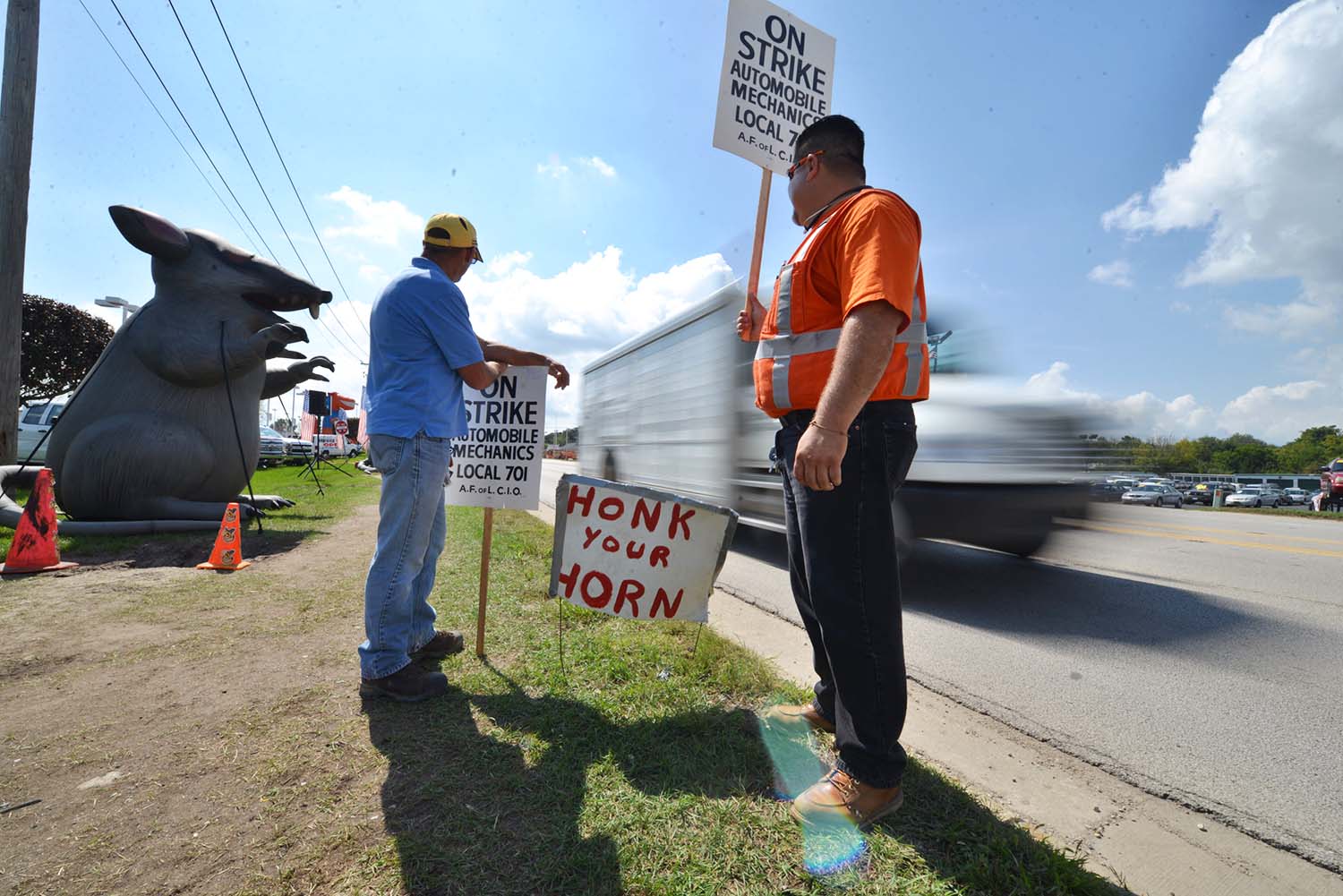 Mechanics Local 701 strike