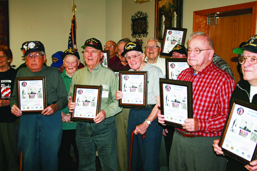 WWII vets getting honored