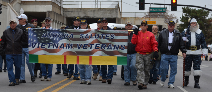 Aurora Veteran's Day parade